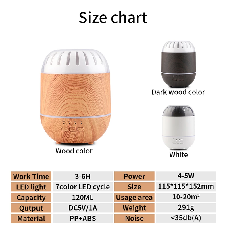 Aroma Diffuser 19203（120ml）