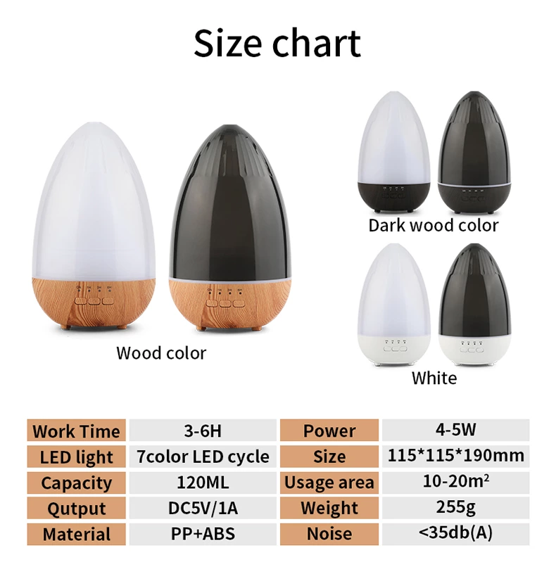 Aroma Diffuser 19214（120ml）