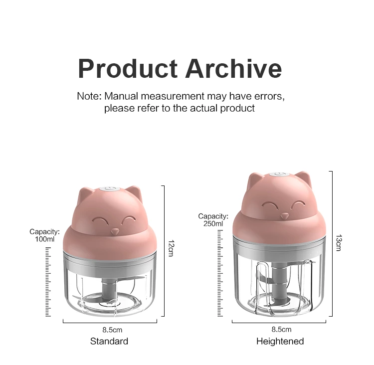 Miniaturized Food Processor SN-004