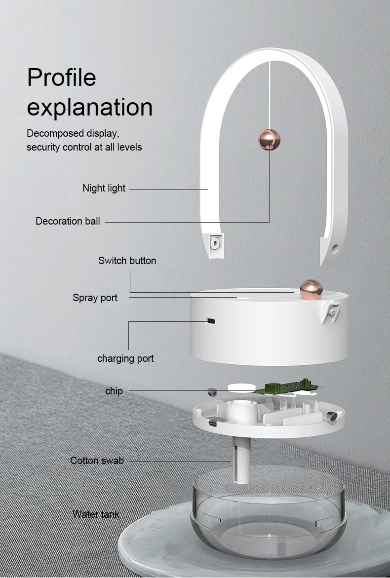 Air Humidifier KC-305（350ml）