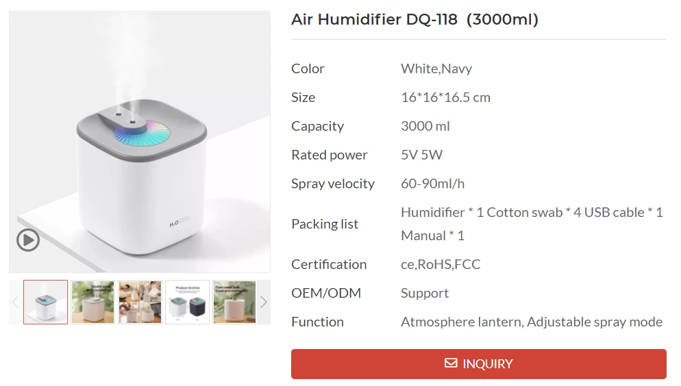 What if it's dry at home? You need such a household high-capacity humidifier!