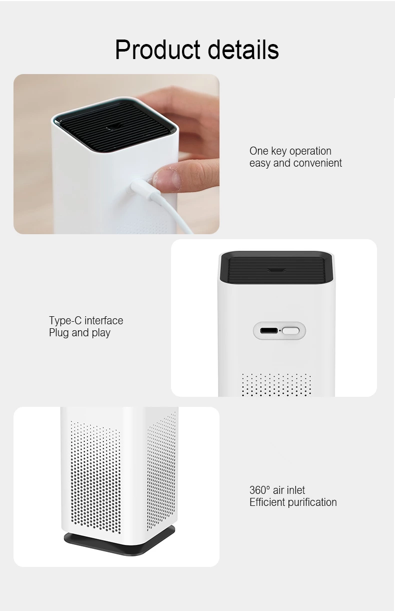 Miniaturized Air Purifier DQ-508（H13）