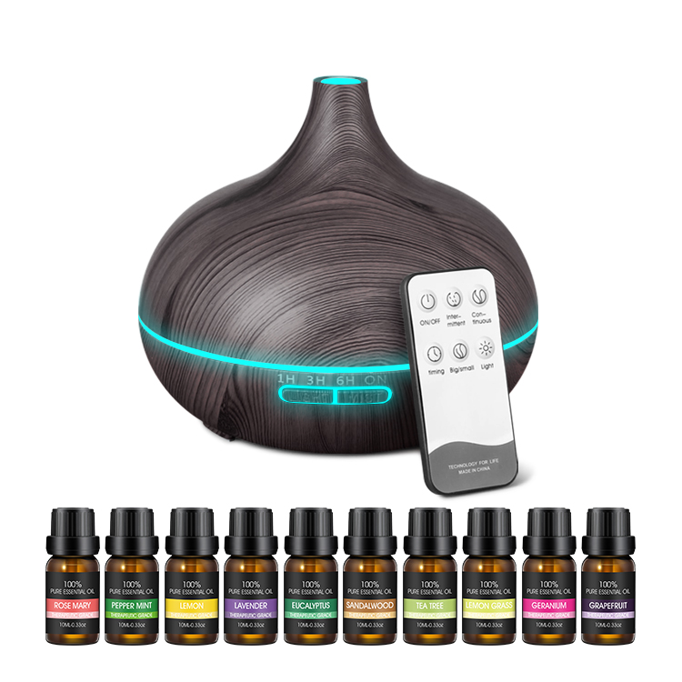 Aroma Diffuser KC-222（500ml）with Essential Oil Set