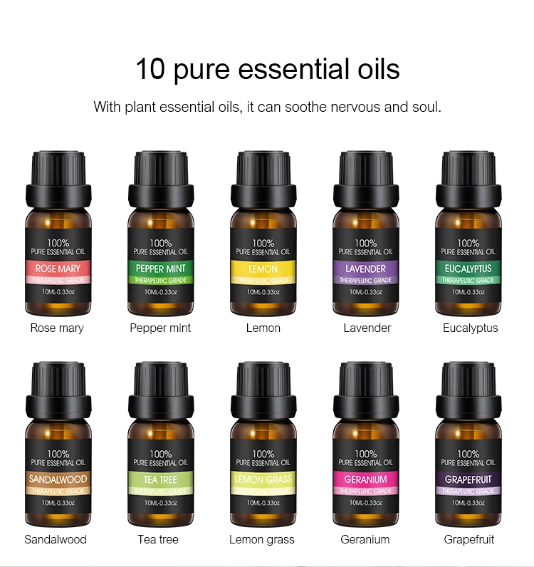 TOP 1 10ml Pure Essential Oil NO.：EO02