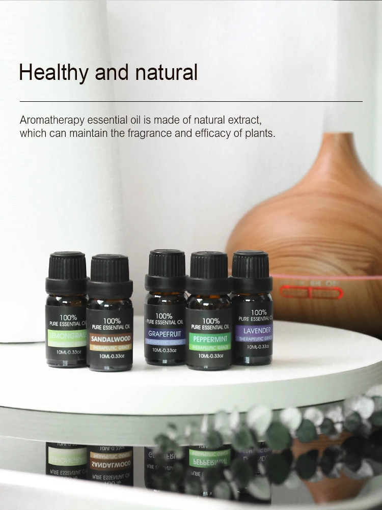 TOP 6 10ml Pure Essential Oil Set NO.：EO05