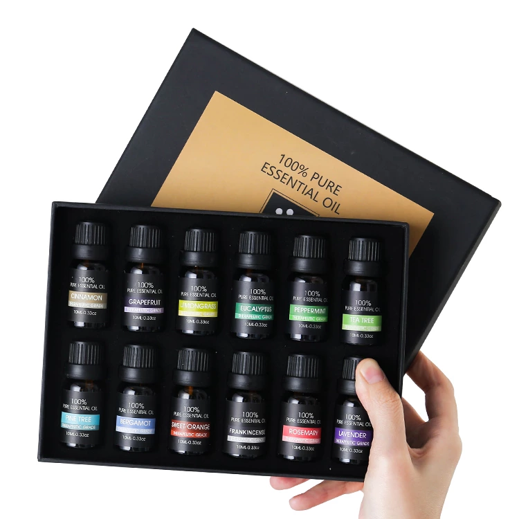 TOP 12 10ml Pure Essential Oil Set NO.：EO12