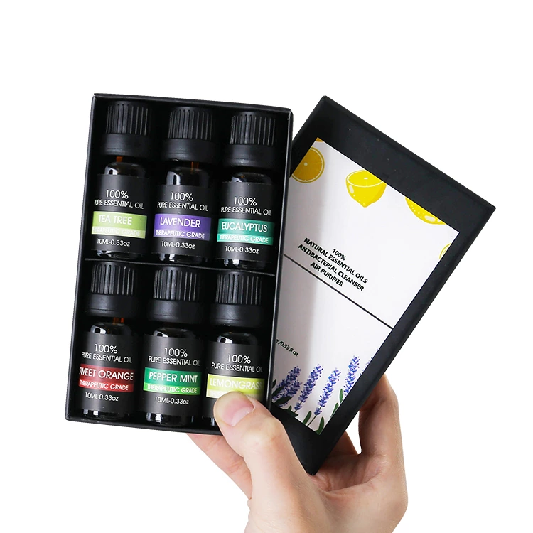 TOP 6 10ml Pure Essential Oil Set NO.：EO05