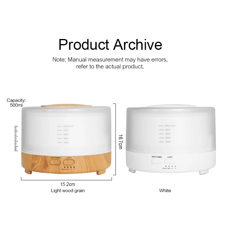 Aroma Diffuser KC-202（500ml）