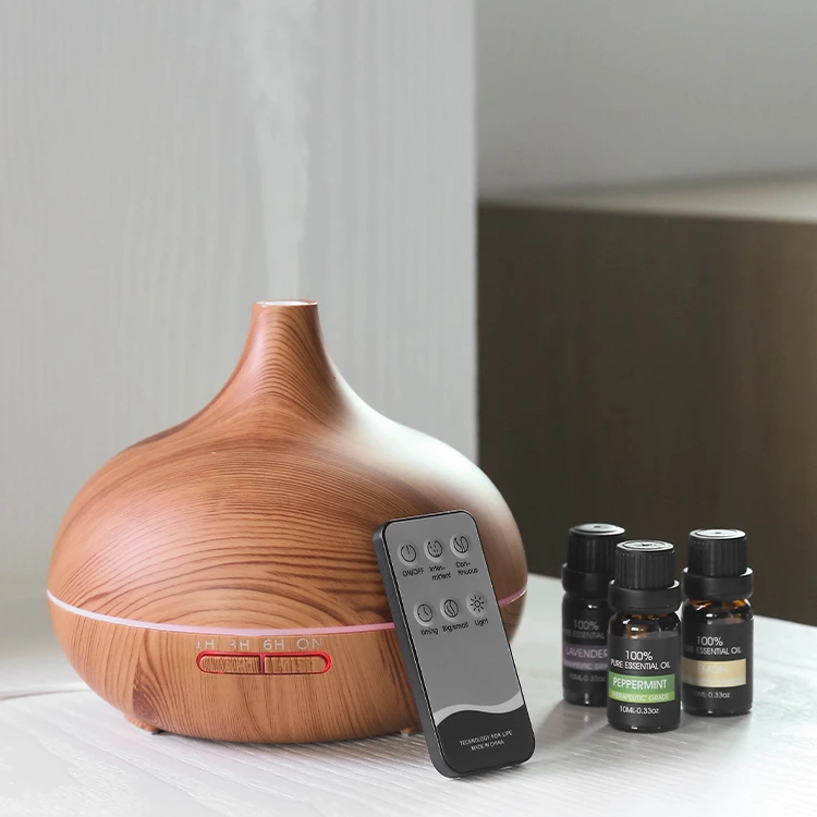 Aroma Diffuser KC-222（500ml）with Essential Oil Set