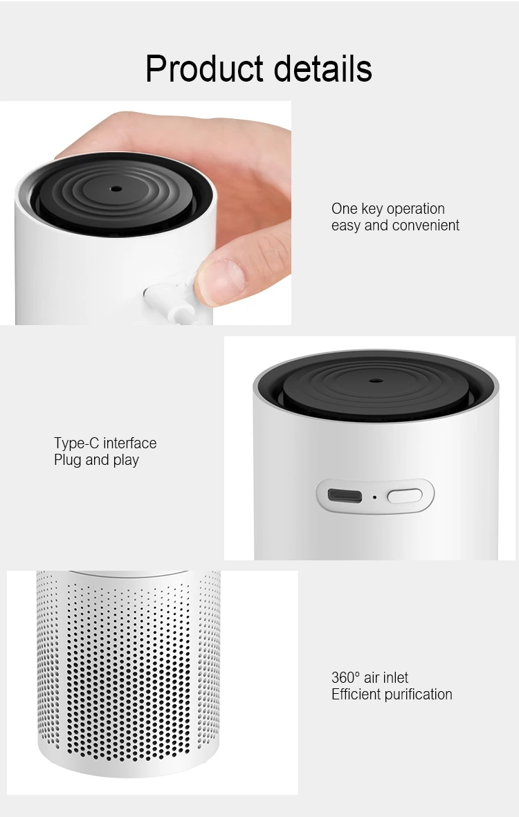 Miniaturized Air Purifier DQ-507（H13）