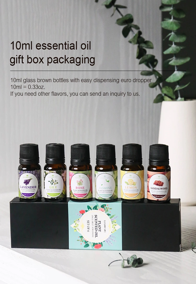 TOP 6 10ml Compound Essential Oil set NO.：EO14