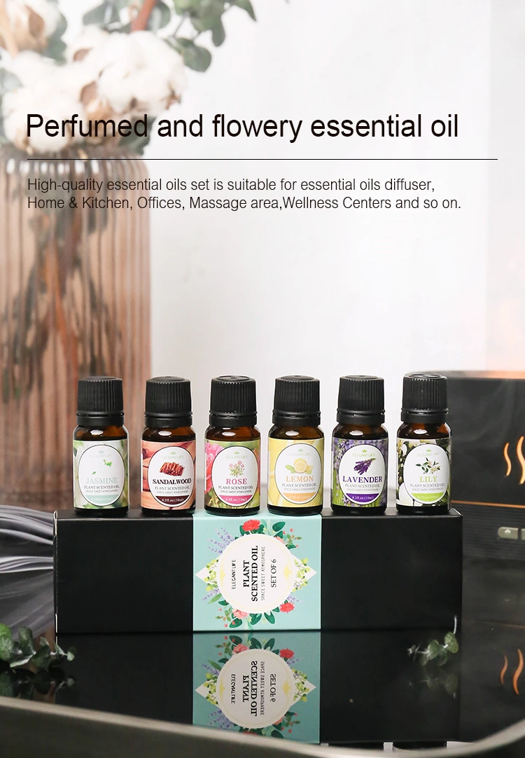 TOP 6 10ml Compound Essential Oil set NO.：EO14