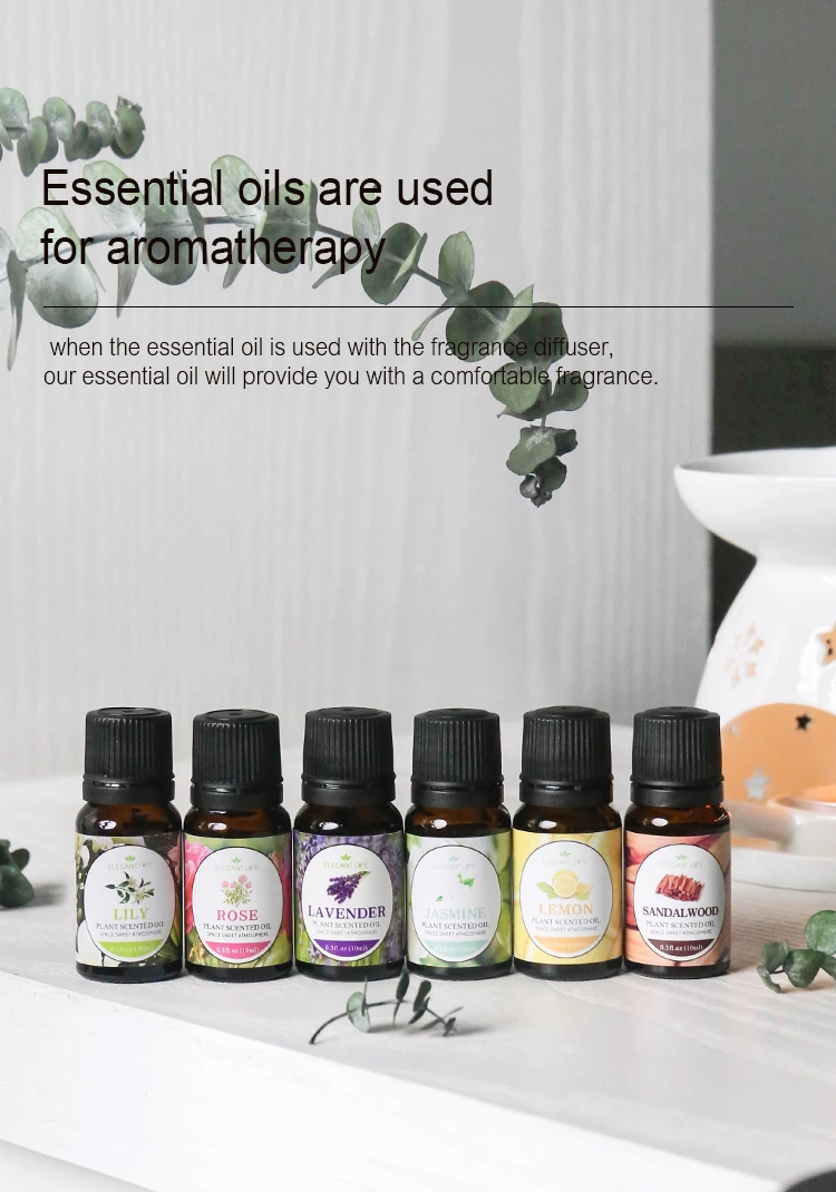 TOP 6 10ml Compound Essential Oil set NO.：EO14