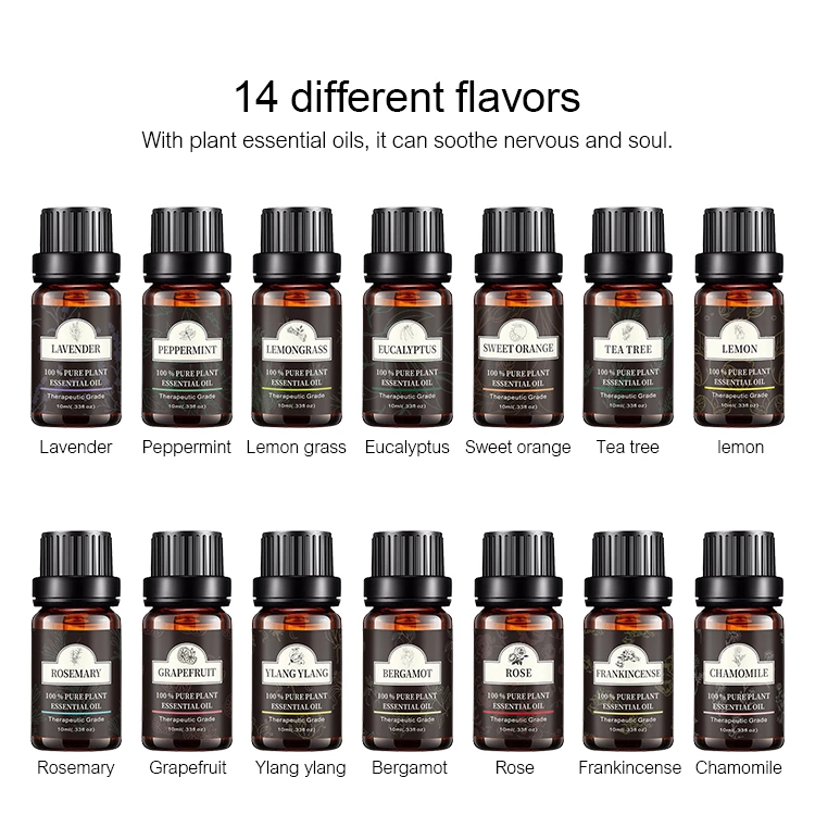 TOP 1 10ml Pure Essential Oil NO.：EOS001