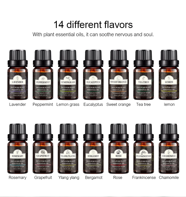 TOP 1 10ml Pure Essential Oil NO.：EOS001