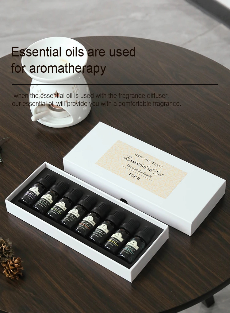 TOP 8 10ml Pure Essential Oil NO.：EOS008