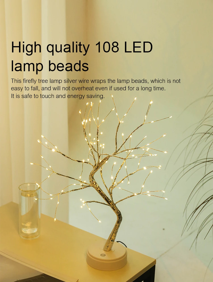 Tree table lamp atmosphere light night light festival decoration TL020