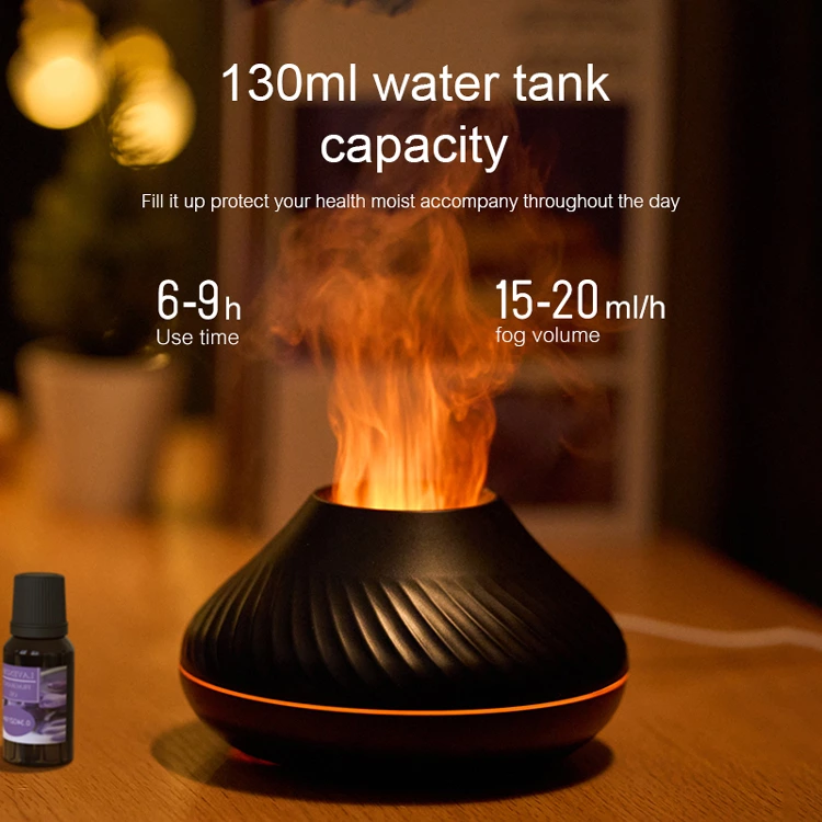 Volcano Essential Oil Diffuser DQ-705（130ml ）