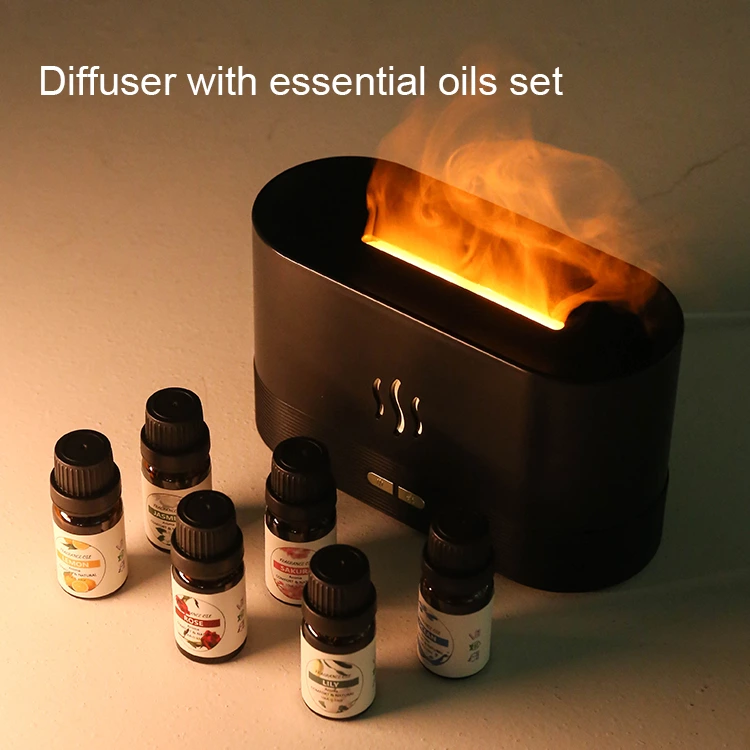 Aroma Diffuser DQ-701（180ml）with Essential Oil Set