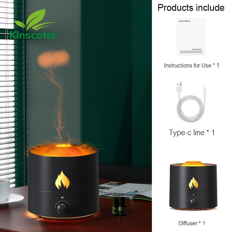 Flame Jellyfish Aroma Diffuser KC-708