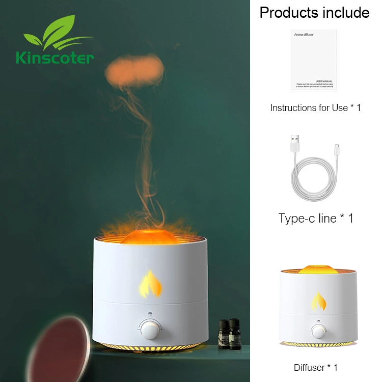Flame Jellyfish Aroma Diffuser KC-708