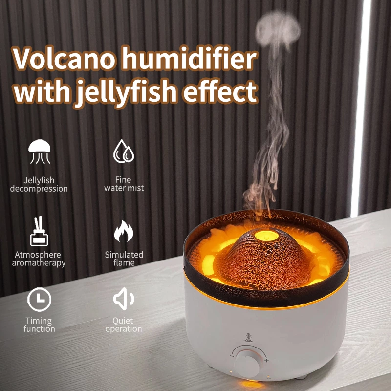 Volcano Jellyfish Flame Diffuser V21A/ V21B