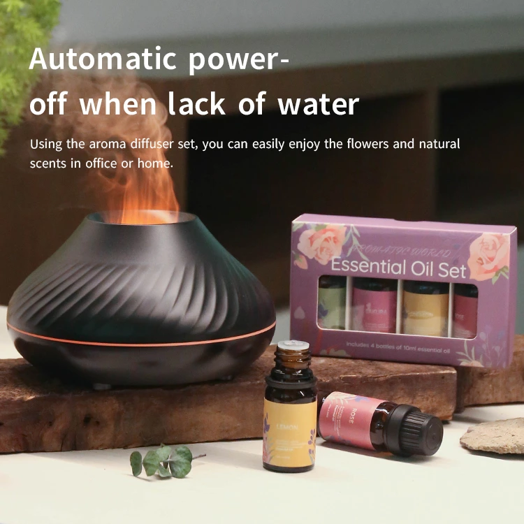 Volcano Aroma Diffuser With Essential Oil DQ-705 Set