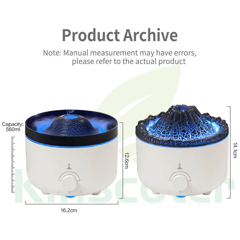 Volcano Jellyfish Flame Diffuser V21A/ V21B