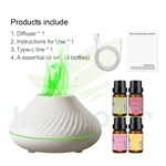 Volcano Aroma Diffuser With Essential Oil DQ-705 Set