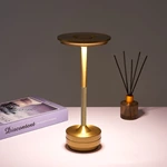 Cafe Dining Room Electroplating art table lamp