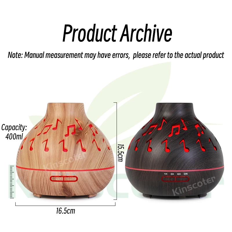 Musical note Aroma Diffuser KC-032(400ML)