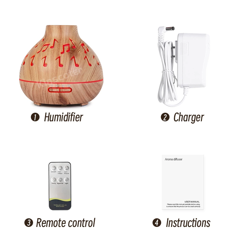 Musical note Aroma Diffuser KC-032(400ML)