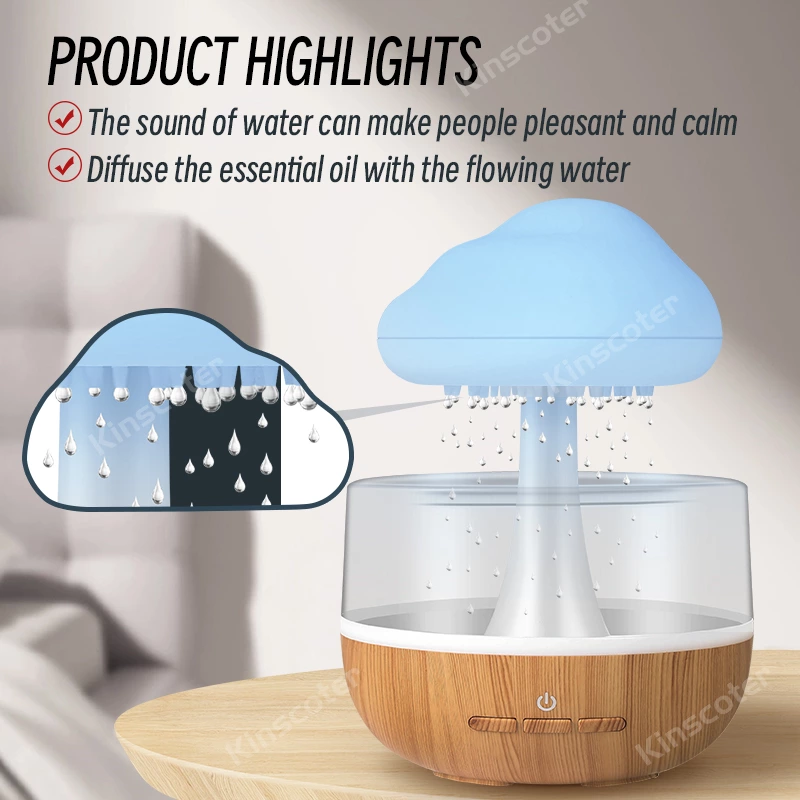 Rain Cloud Aroma diffuser KC-024(600ml)