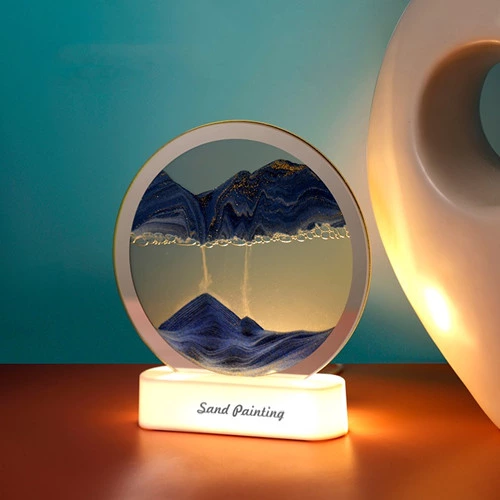 A Wonderful Design ——Liquid Sand Lamp