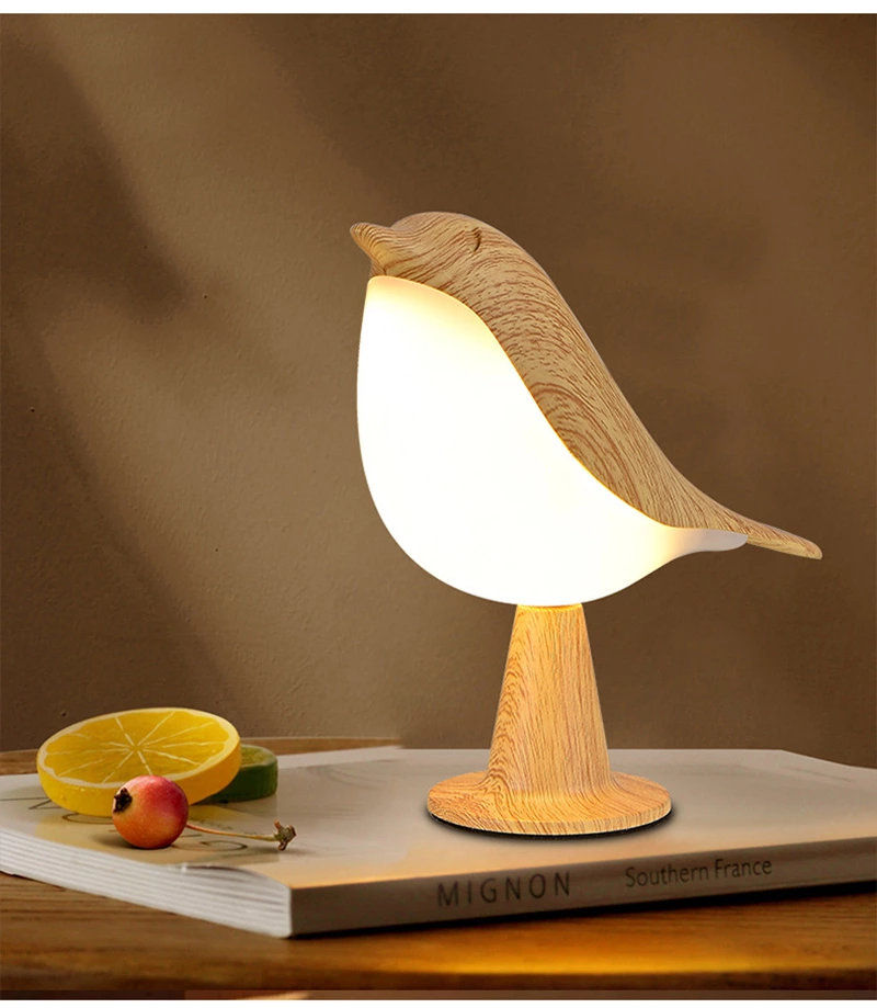 Bird table lamp