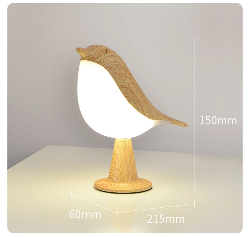 Bird table lamp