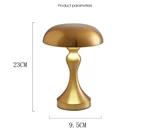 Electroplating Mushroom Lamp