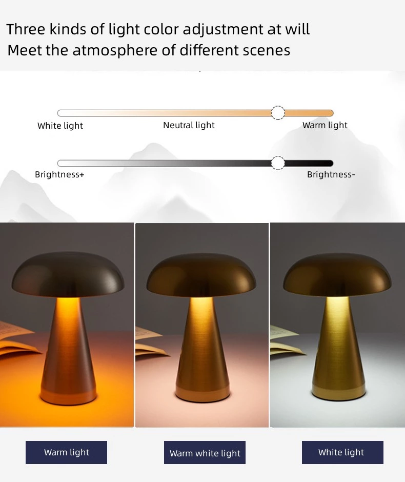 Electroplating Mushroom Lamp B