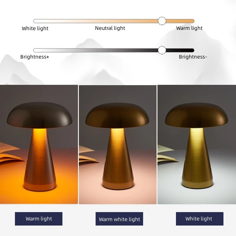 Electroplating Mushroom Lamp B