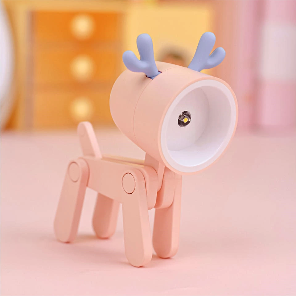 Cute puppy table lamp