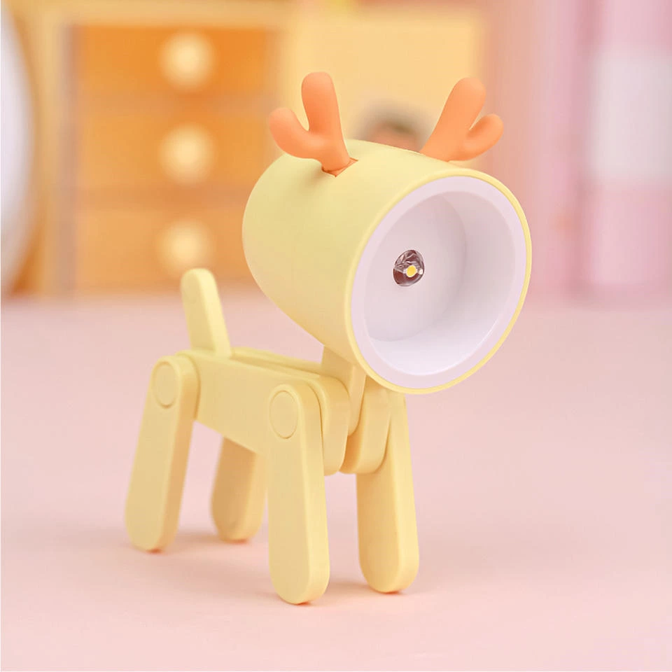 Cute puppy table lamp