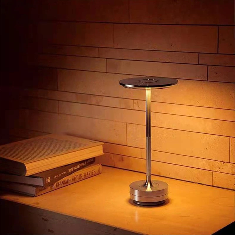 Cafe Dining Room Electroplating art table lamp