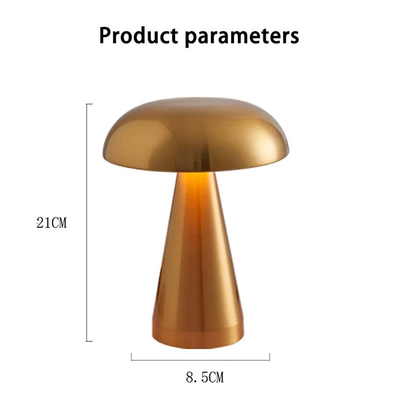 Electroplating Mushroom Lamp B