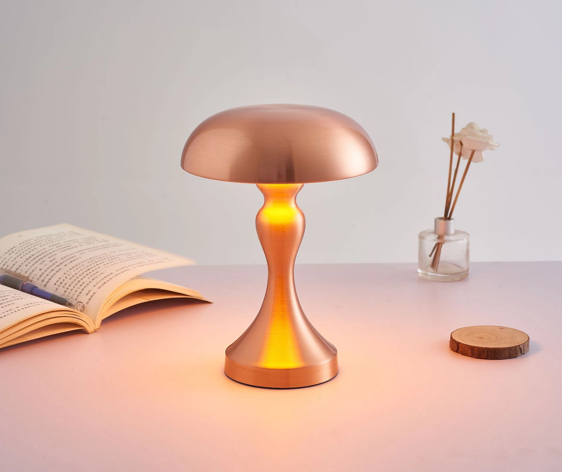 Electroplating Mushroom Lamp