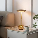 Cafe Dining Room Electroplating art table lamp