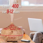 Engraved wood grain Aroma Diffuser KC-038(400ml)