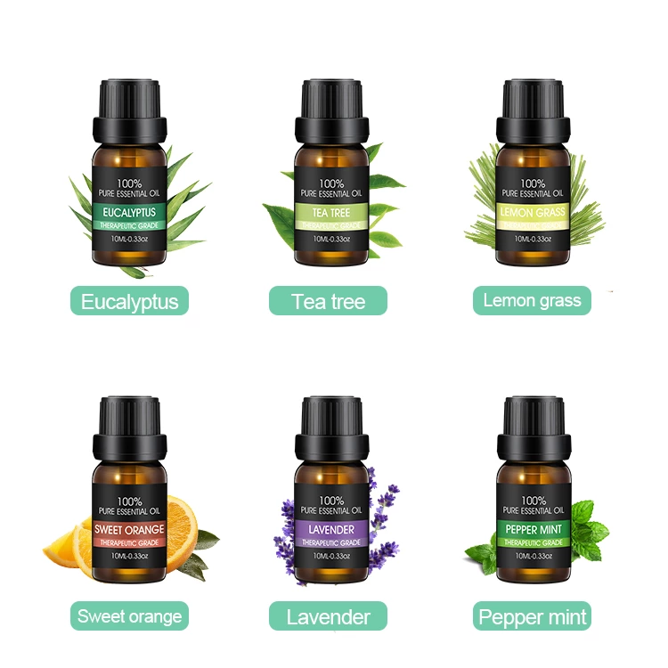 The different Types of essential oils