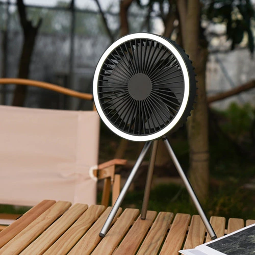 Elevate Your Outdoor Experience with Our Unique Yellow Camouflage Camping Fan