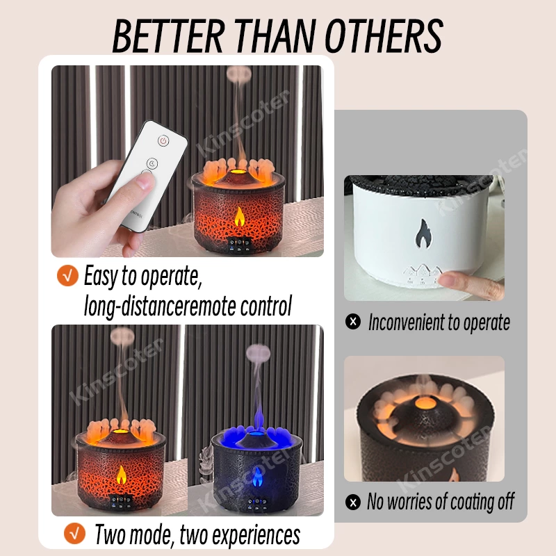 Volcano Jellyfish Aroma Diffuser V19 (360ml)