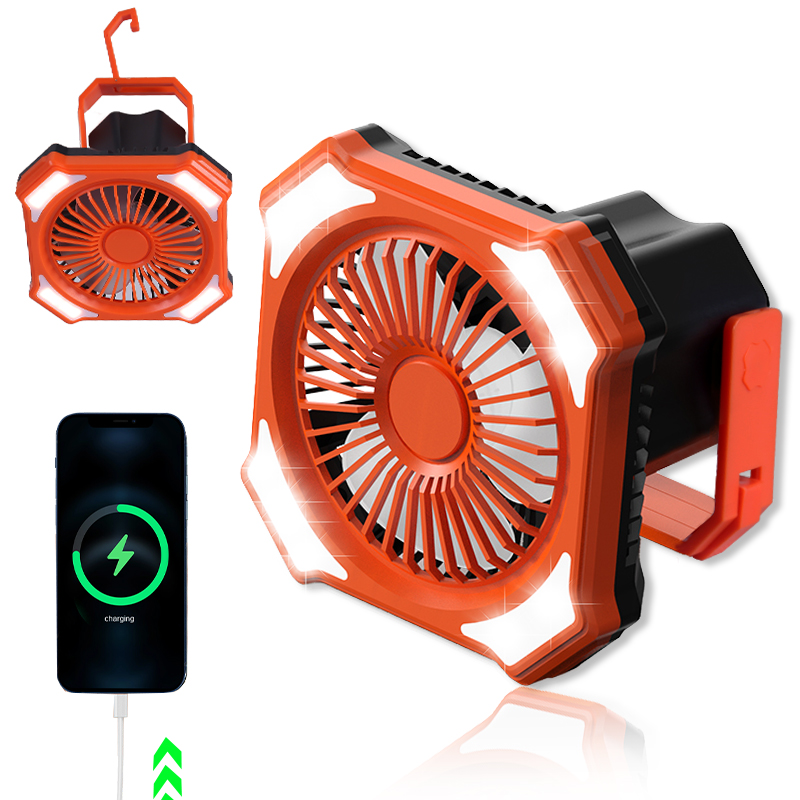 Experience Ultimate Camping Comfort with Our Multi-Functional Outdoor Fan